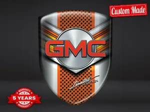 GMC Pegatinas Logo Impresas Carreras Alta Gama Personalizable
